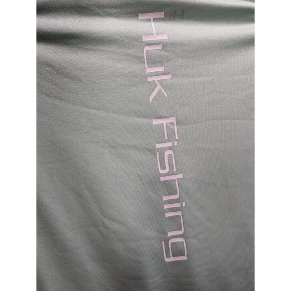 Huk Shirt Mens Medium Performance Fishing Long Sleeve Double Header Camo - Picture 14 of 14